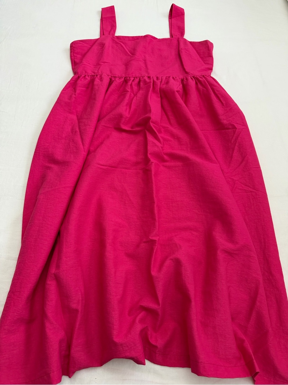 Caslon Bright Hot Pink Sleeveless Sundress